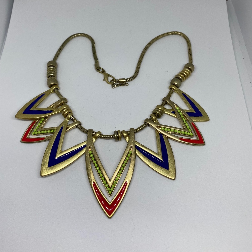 Vintage Bib Necklace